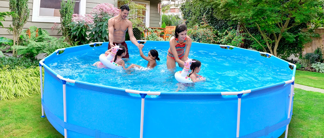 Colchão e Boia Insuflável de Piscina