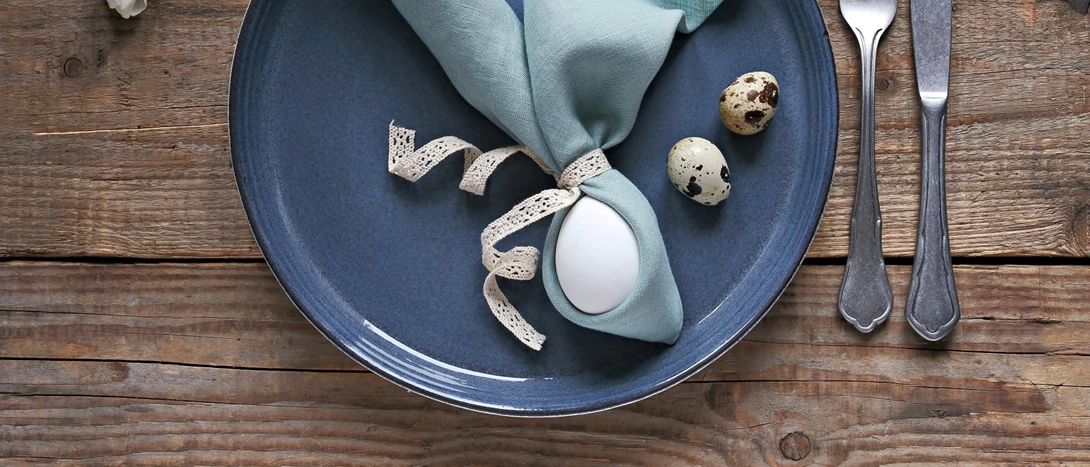 Decoração de Mesa da Páscoa