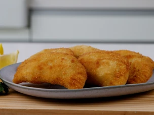 imagem de rissóis de camarão