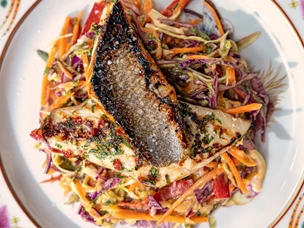 Filetes de Robalo com Ervas Aromáticas